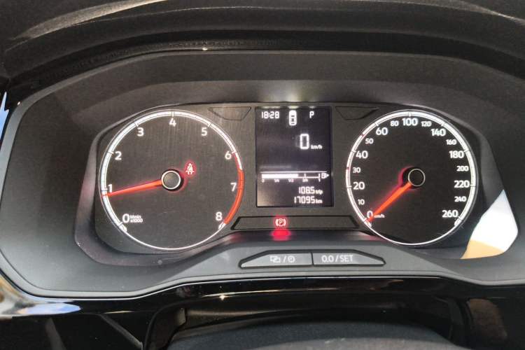 Used Jetta VS5 2019 280TSI Automatic Enjoyment Model Odometer Close Up