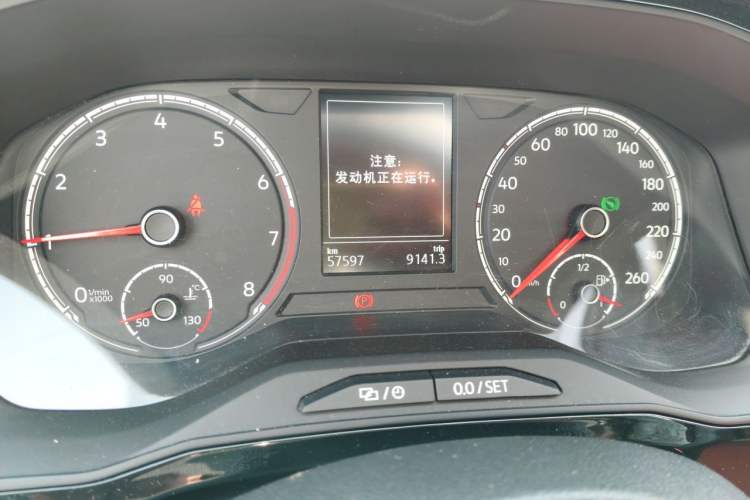 Used Jetta VS5 2019 280TSI Automatic Glory Edition Odometer Close Up