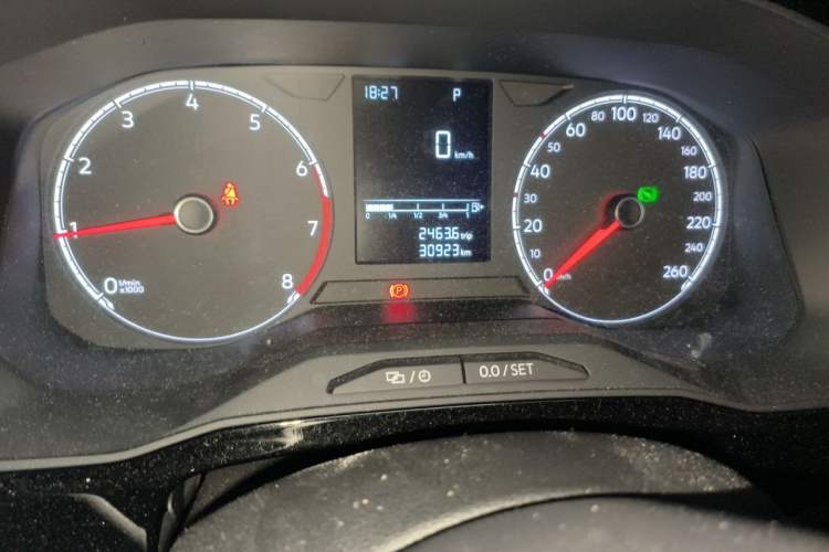 Used Jetta VS5 2019 280TSI Automatic Enjoyment Model Odometer Close Up