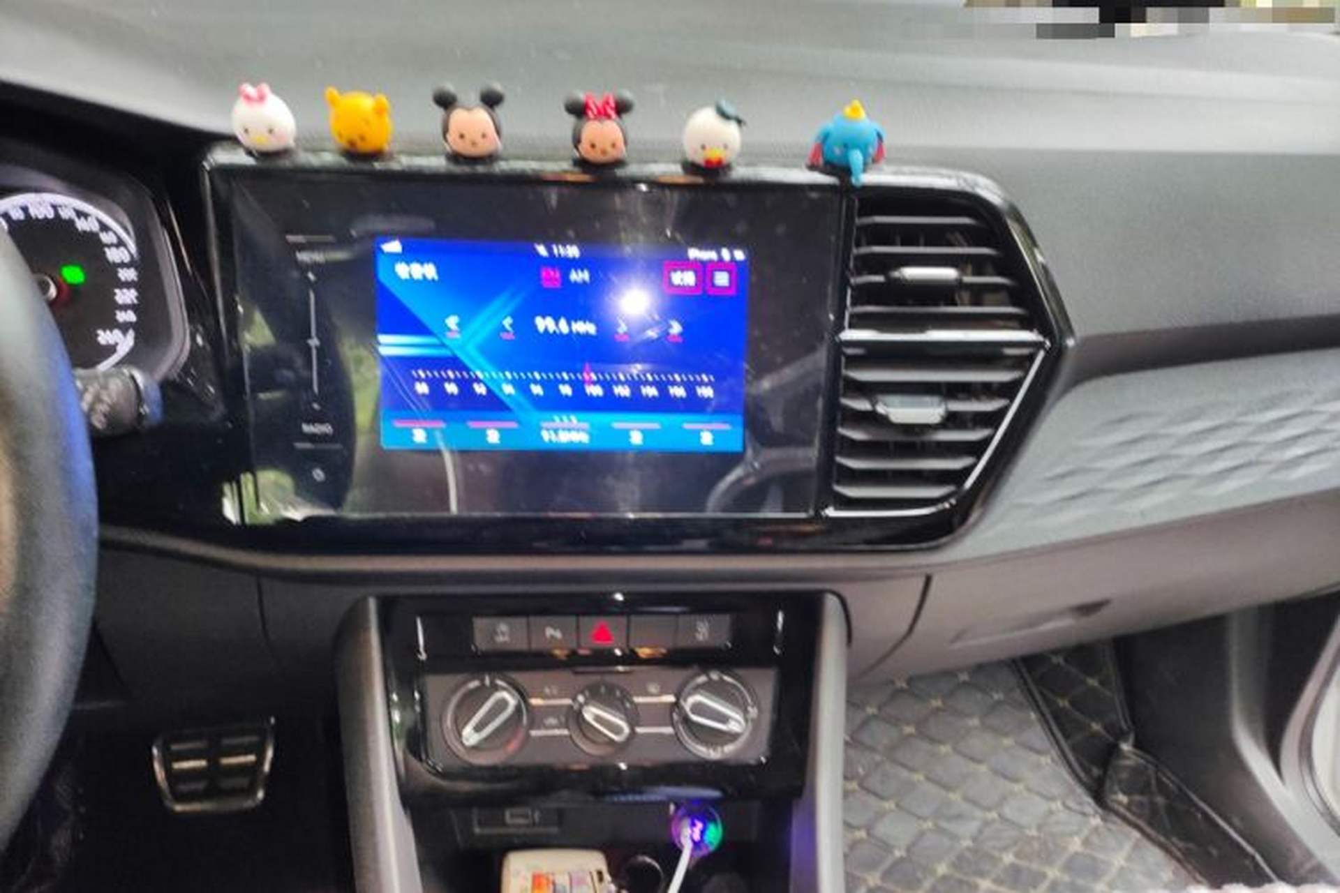 Used Jetta VS5 2019 280TSI Automatic Enjoyment Model Audio And AC Panel