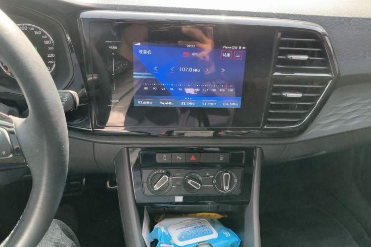 Used Jetta VS5 2019 280TSI Automatic Enjoyment Model Audio And AC Panel