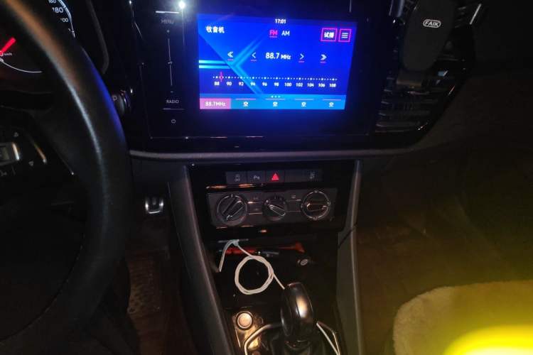Used Jetta VS5 2019 280TSI Automatic Enjoyment Model Audio And AC Panel