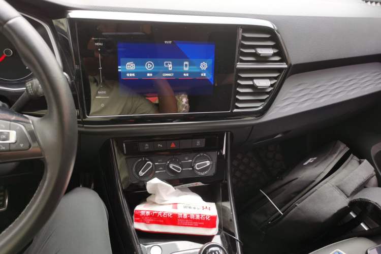 Used Jetta VS5 2019 280TSI Manual Enjoyment Model Audio And AC Panel