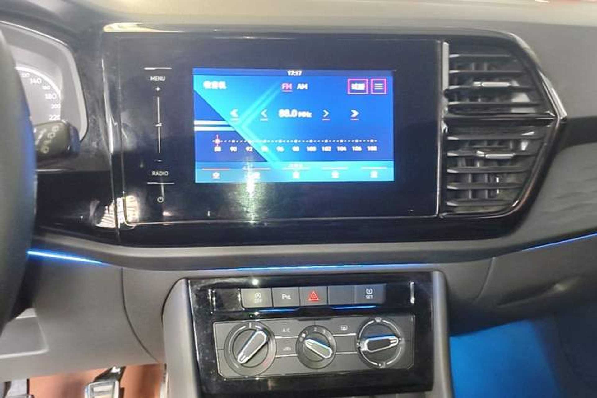 Used Jetta VS5 2019 280TSI Manual Enjoyment Model Audio And AC Panel