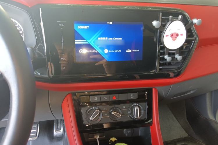Used Jetta VS5 2019 280TSI Automatic Enjoyment Model Audio And AC Panel