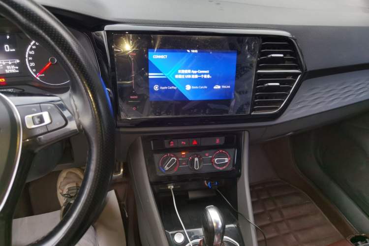 Used Jetta VS5 2019 280TSI Automatic Enjoyment Model Audio And AC Panel