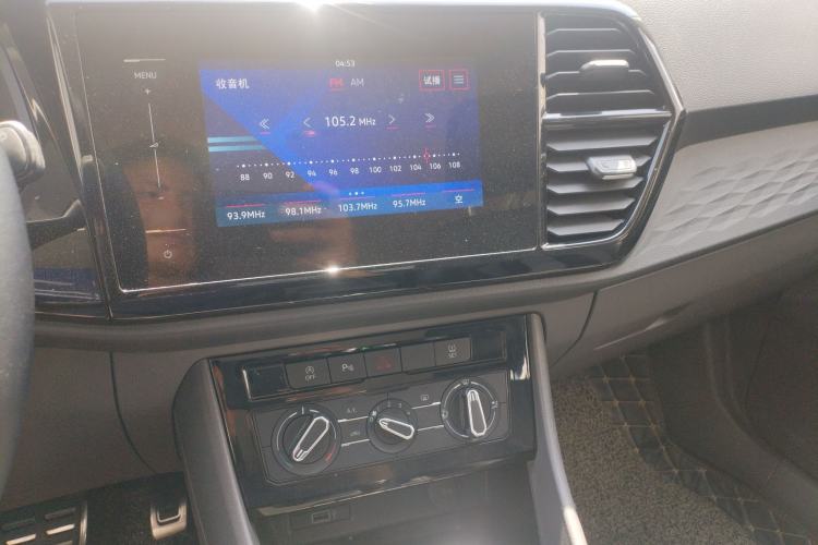 Used Jetta VS5 2019 280TSI Automatic Enjoyment Model Audio And AC Panel