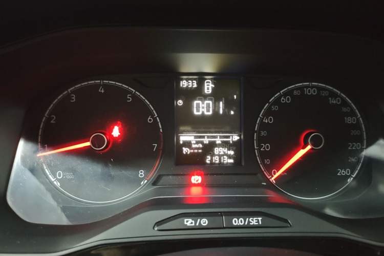 Used Jetta VS5 2019 280TSI Manual Entry-Level Model Instrument Cluster