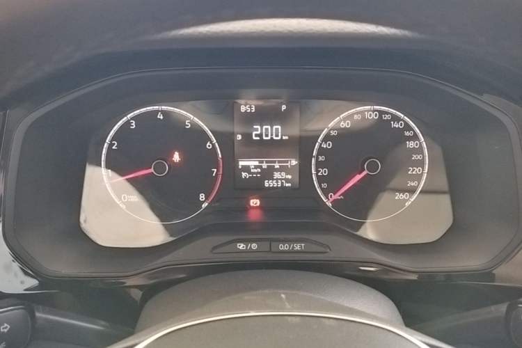 Used Jetta VS5 2019 280TSI Automatic Trend Model Instrument Cluster