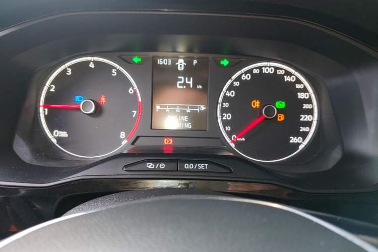 Used Jetta VS5 2019 280TSI Automatic Trend Model Instrument Cluster