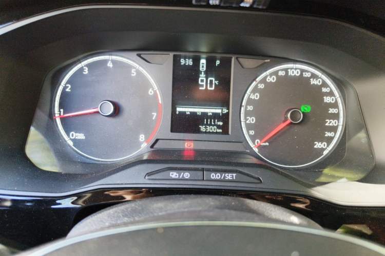 Used Jetta VS5 2019 280TSI Automatic Trend Model Odometer Close Up
