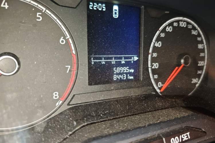 Used Jetta VS5 2019 280TSI Automatic Enjoyment Model Odometer Close Up