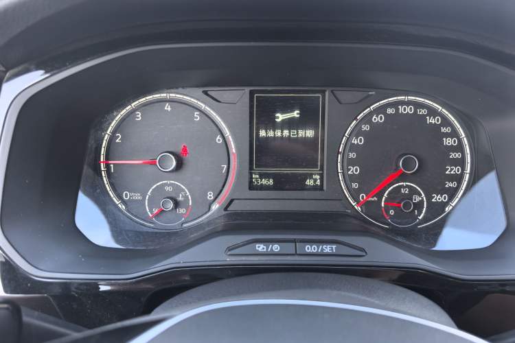 Used Jetta VS5 2019 280TSI Automatic Glory Edition Odometer Close Up