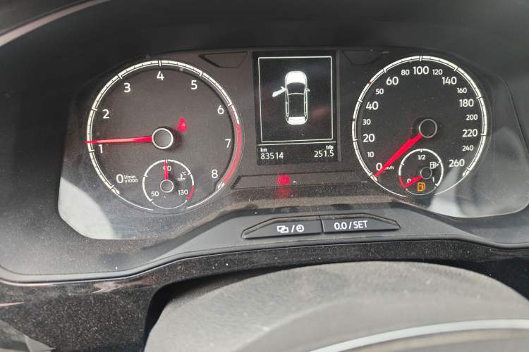 Used Jetta VS5 2019 280TSI Automatic Glory Edition Odometer Close Up