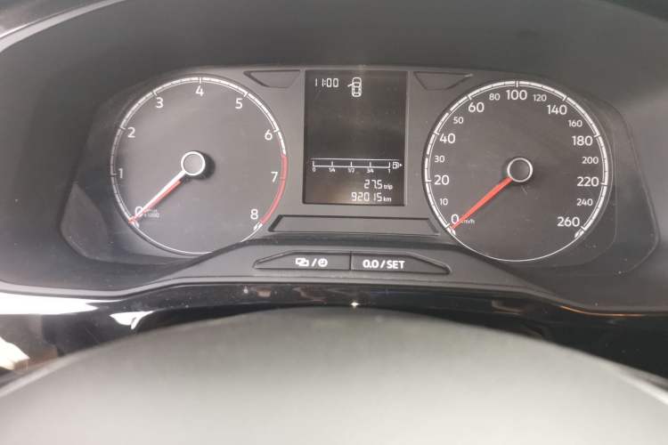 Used Jetta VS5 2019 280TSI Automatic Enjoyment Model Odometer Close Up