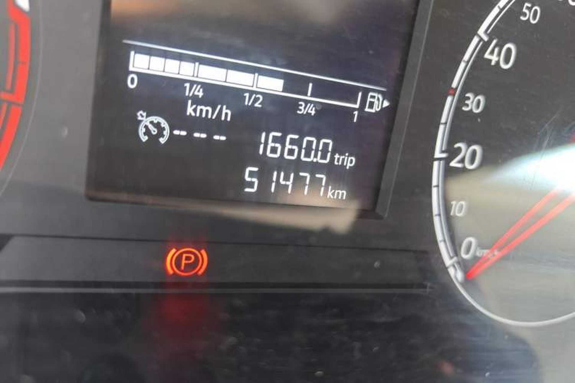Used Jetta VS5 2019 280TSI Automatic Enjoyment Model Odometer Close Up