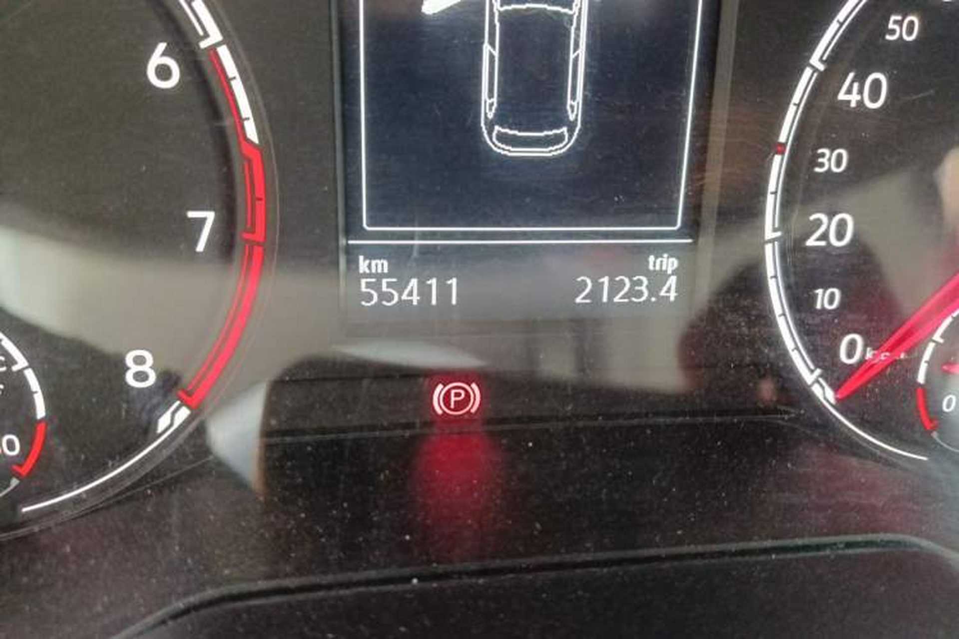 Used Jetta VS5 2019 280TSI Automatic Glory Edition Odometer Close Up
