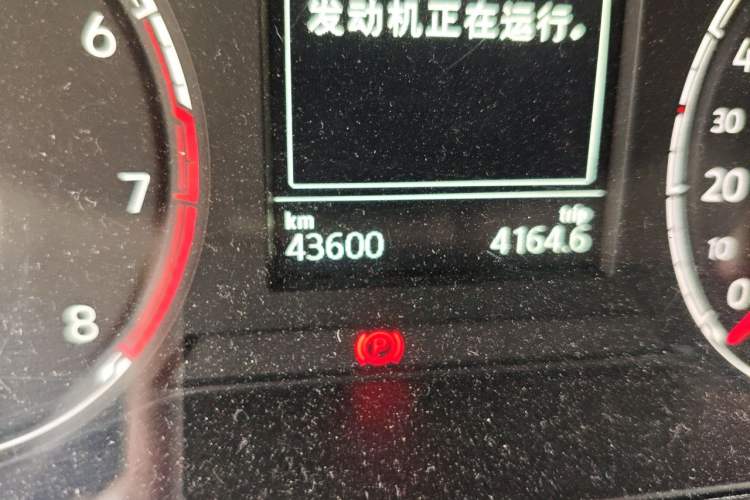 Used Jetta VS5 2019 280TSI Automatic Glory Edition Odometer Close Up