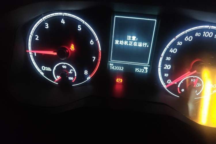 Used Jetta VS5 2019 280TSI Automatic Glory Edition Odometer Close Up