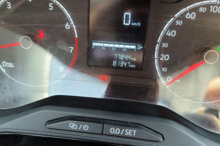 Used Jetta VS5 2019 280TSI Automatic Enjoyment Model Odometer Close Up