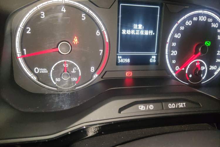 Used Jetta VS5 2019 280TSI Automatic Glory Edition Odometer Close Up