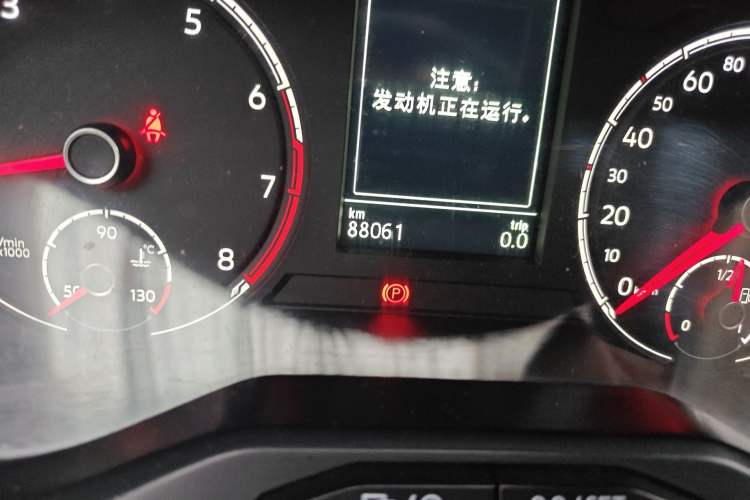 Used Jetta VS5 2019 280TSI Automatic Glory Edition Odometer Close Up