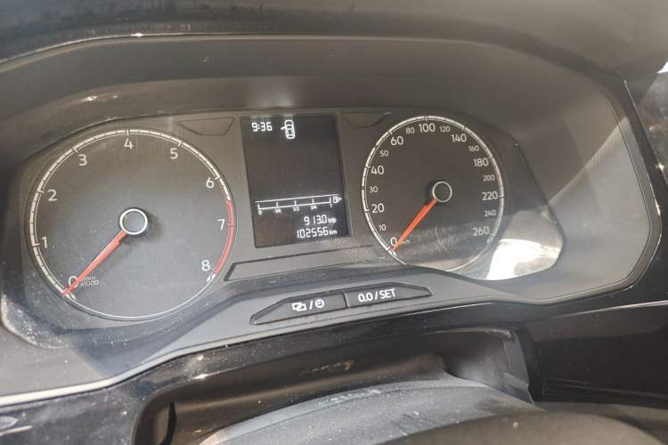 Used Jetta VS5 2019 280TSI Automatic Trend Model Odometer Close Up
