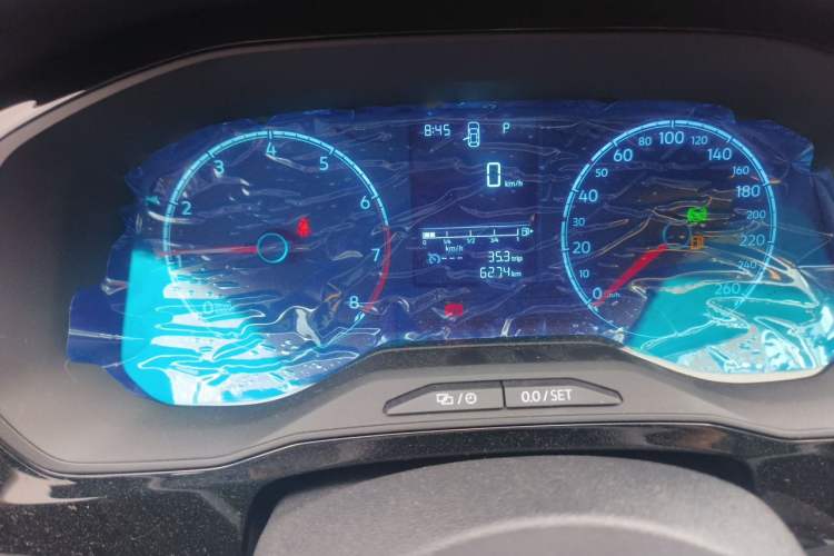 Used Jetta VS5 2019 280TSI Automatic Trend Model Odometer Close Up