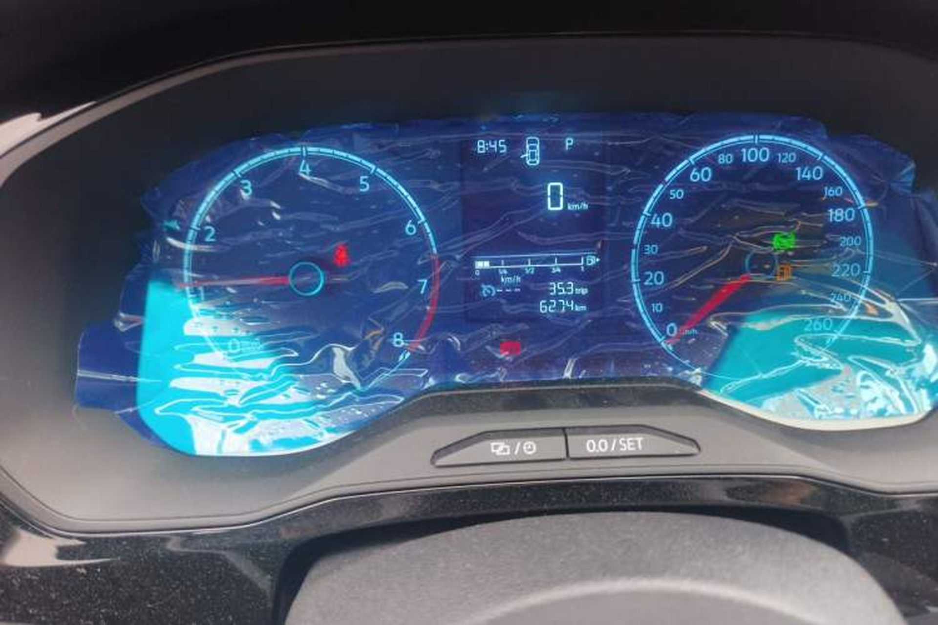 Used Jetta VS5 2019 280TSI Automatic Trend Model Odometer Close Up