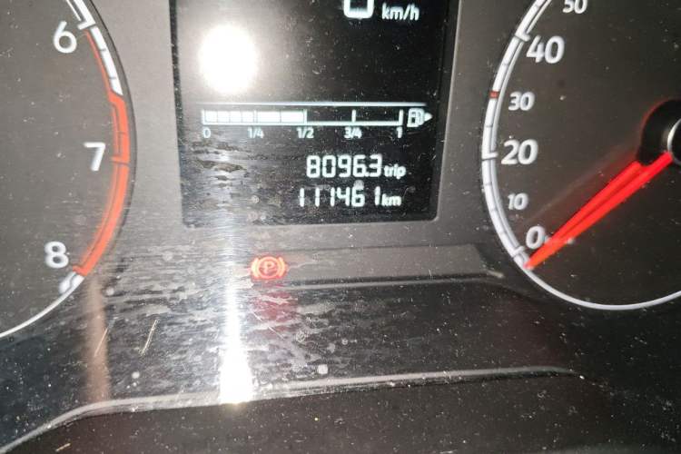 Used Jetta VS5 2019 280TSI Automatic Enjoyment Model Odometer Close Up