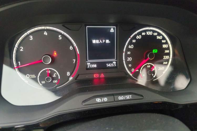 Used Jetta VS5 2019 280TSI Automatic Glory Edition Odometer Close Up
