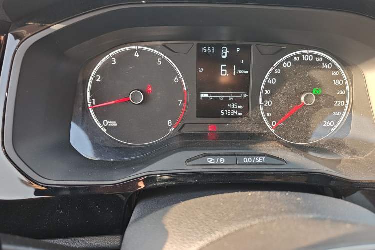 Used Jetta VS5 2019 280TSI Automatic Trend Model Odometer Close Up