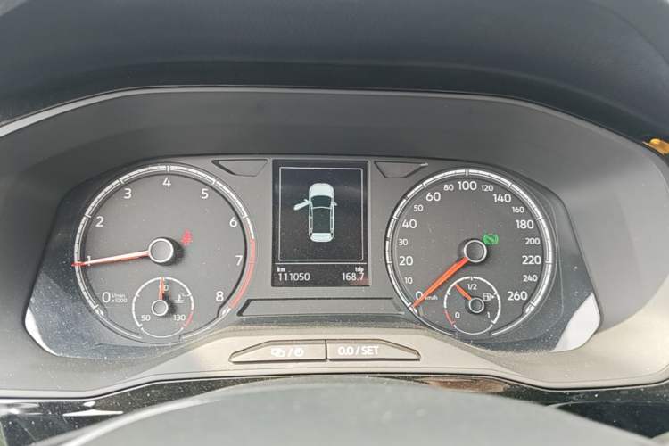 Used Jetta VS5 2019 280TSI Automatic Glory Edition Odometer Close Up