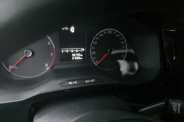 Used Jetta VS5 2019 280TSI Automatic Enjoyment Model Odometer Close Up