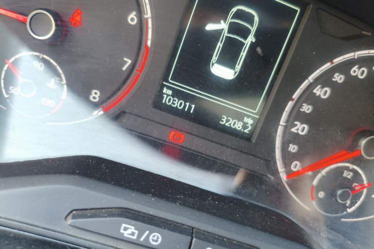 Used Jetta VS5 2019 280TSI Automatic Glory Edition Odometer Close Up
