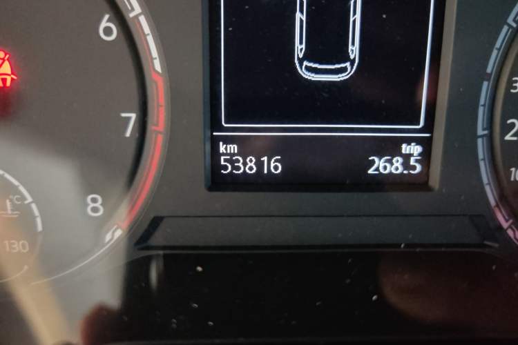 Used Jetta VS5 2019 280TSI Automatic Glory Edition Odometer Close Up