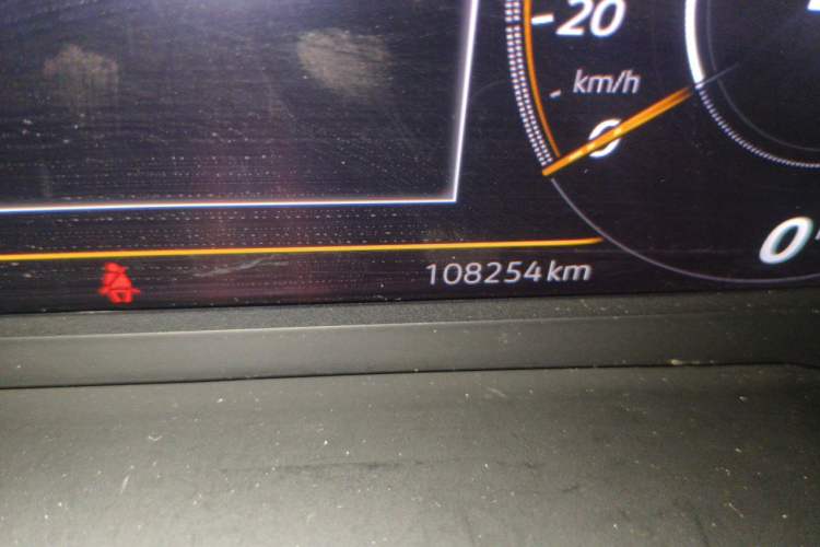 Used Jetta VS5 2019 280TSI Automatic Trend Model Odometer Close Up