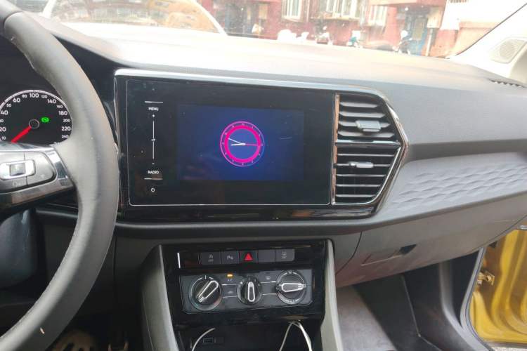 Used Jetta VS5 2019 280TSI Automatic Enjoyment Model Audio And AC Panel