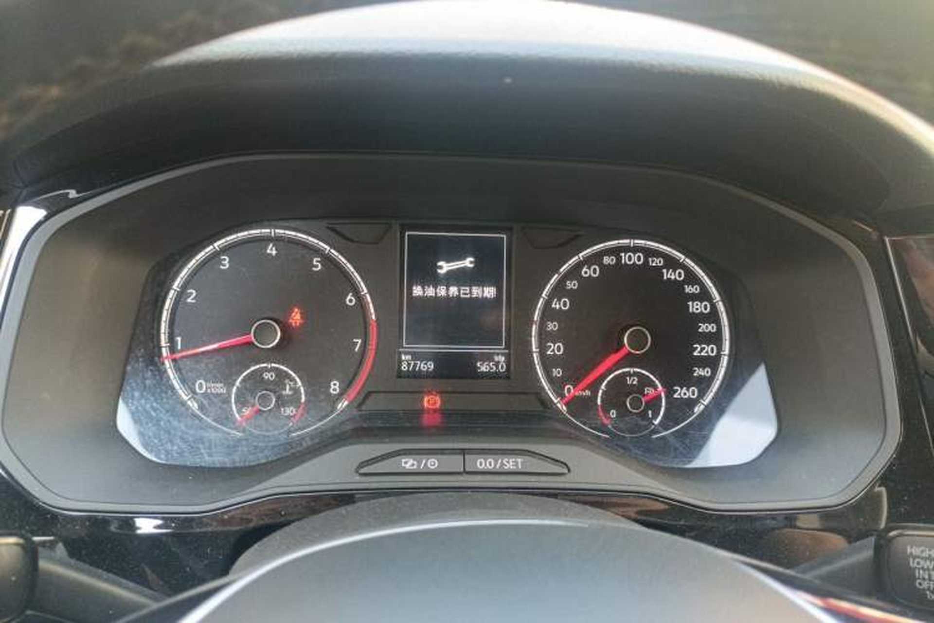 Used Jetta VS5 2019 280TSI Automatic Glory Edition Instrument Cluster