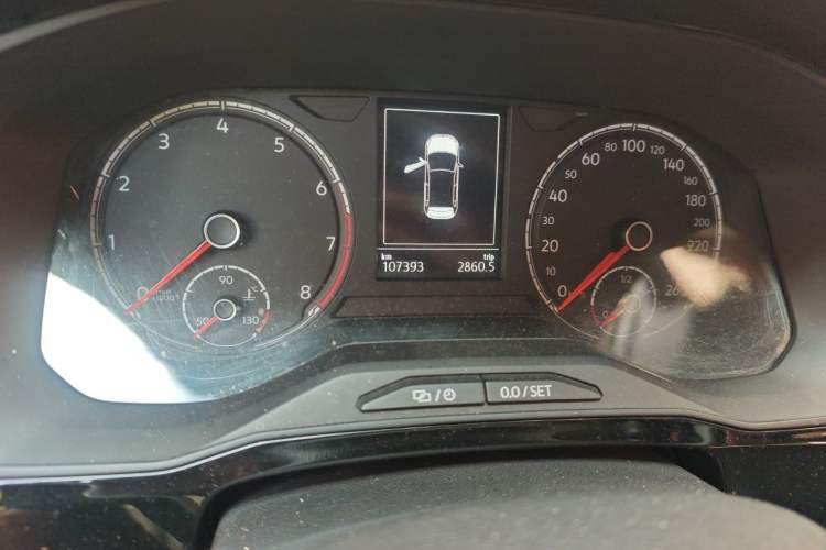 Used Jetta VS5 2019 280TSI Automatic Glory Edition Odometer Close Up