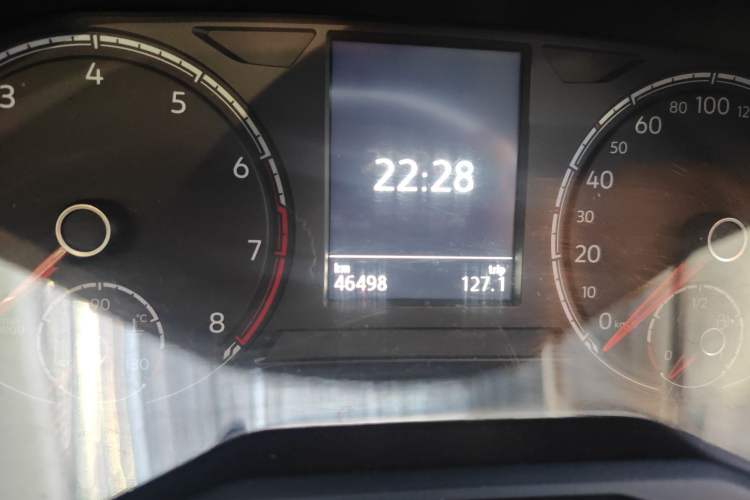 Used Jetta VS5 2019 280TSI Automatic Enjoyment Model Odometer Close Up