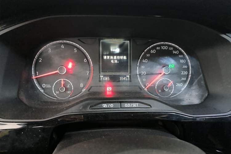 Used Jetta VS5 2019 280TSI Automatic Glory Edition Odometer Close Up