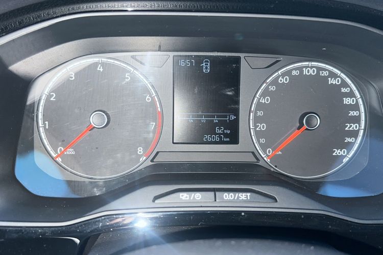 Used Jetta VS5 2019 280TSI Automatic Enjoyment Model Odometer Close Up