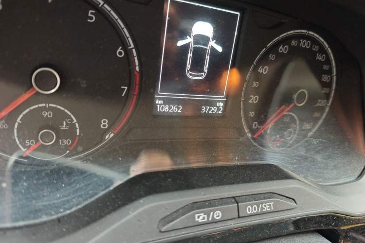 Used Jetta VS5 2019 280TSI Automatic Glory Edition Odometer Close Up