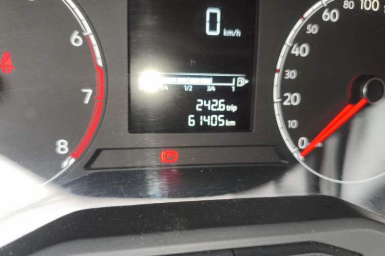 Used Jetta VS5 2019 280TSI Automatic Enjoyment Model Odometer Close Up
