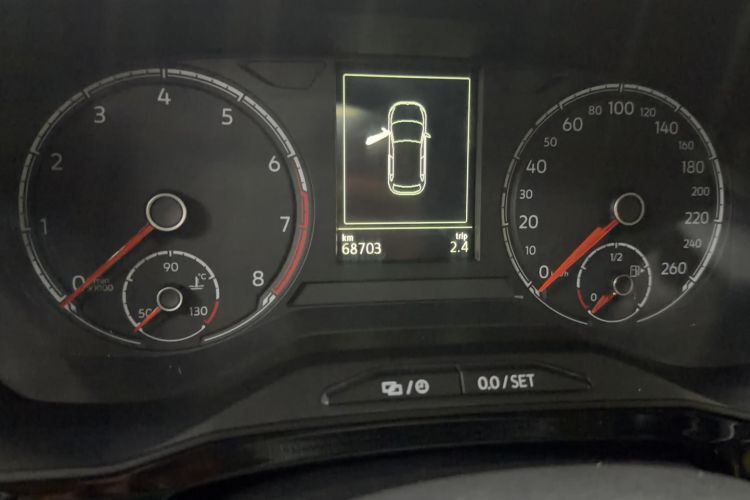 Used Jetta VS5 2019 280TSI Automatic Glory Edition Odometer Close Up