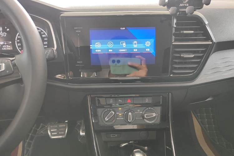 Used Jetta VS5 2021 280TSI Automatic Enjoyment Model Audio And AC Panel