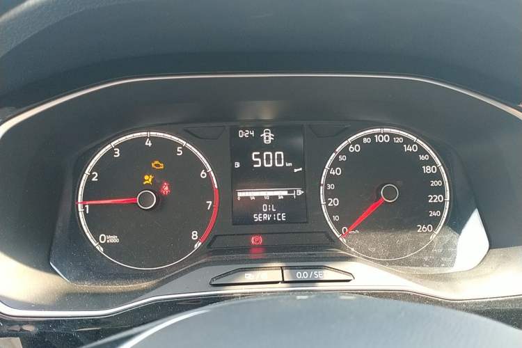 Used Jetta VS5 2021 280TSI Manual Enjoyment Model Instrument Cluster