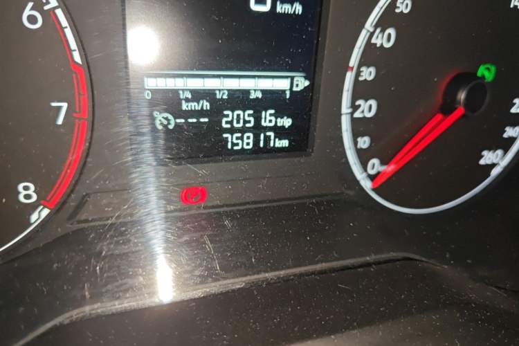 Used Jetta VS5 2021 280TSI Automatic Trend Edition Odometer Close Up