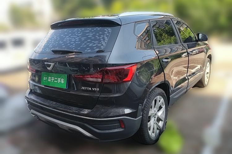 Used Jetta VS5 2021 280TSI Manual Enjoyment Model Rear Right 45 Deg